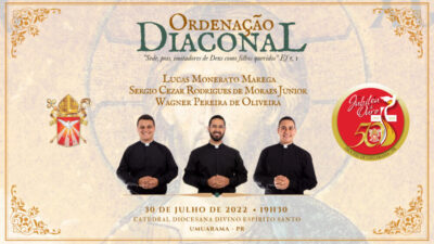 Convite | Ordenação Diaconal 2022
