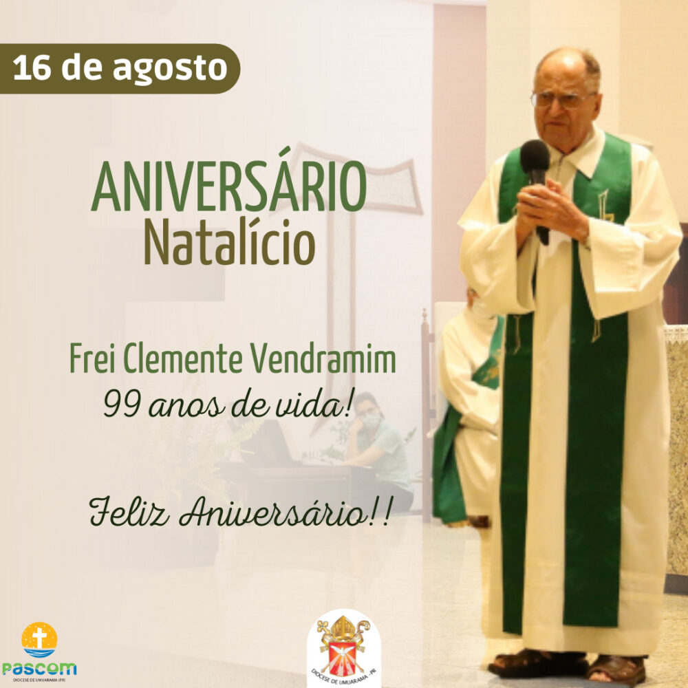 Frei Clemente Vendramim completa 99 anos de idade