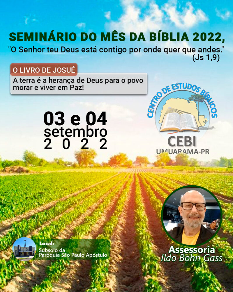 CEBI promove estudo no Mês da Bíblia