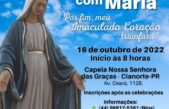 Capela de Cianorte realiza o Cenáculo com Maria