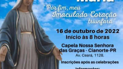 Capela de Cianorte realiza o Cenáculo com Maria