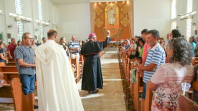 Francisco Alves recebe a Visita Pastoral de Dom João Mamede Filho