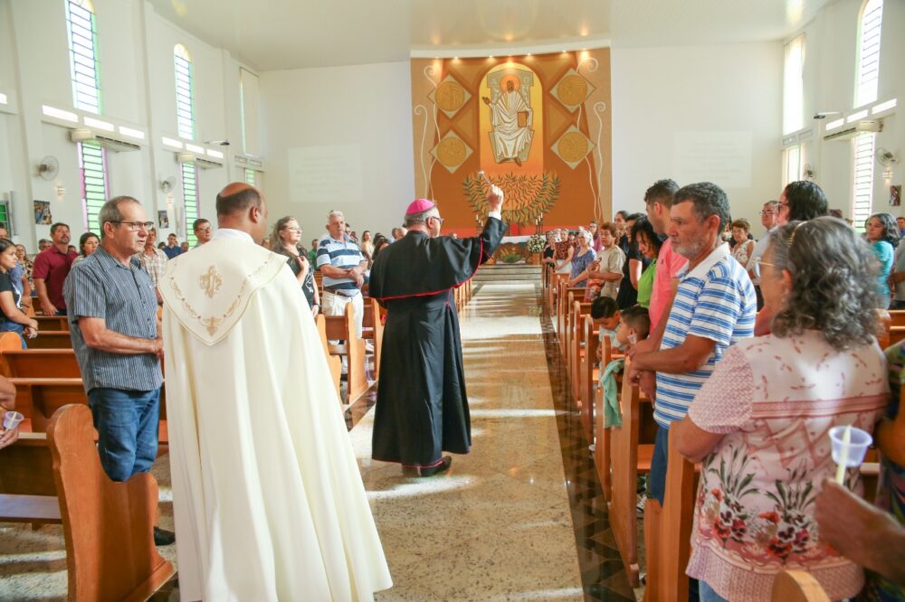 Francisco Alves recebe a Visita Pastoral de Dom João Mamede Filho