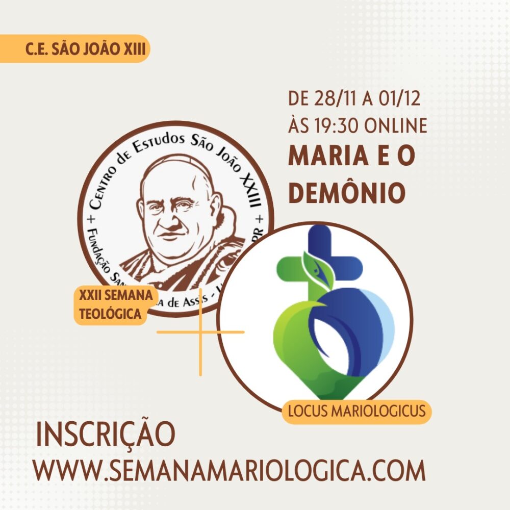 Centro de Estudos São João XXIII realizará a XXII Semana Teológica