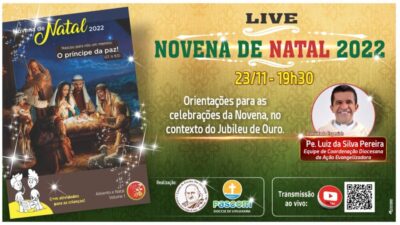 LIVE exclusiva sobre a Novena de Natal