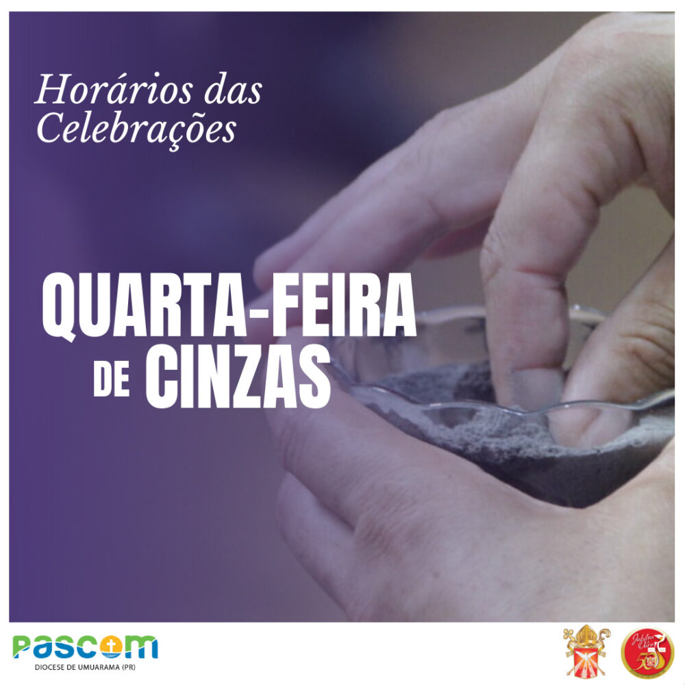 Missas de Quarta-feira de Cinzas pela Diocese