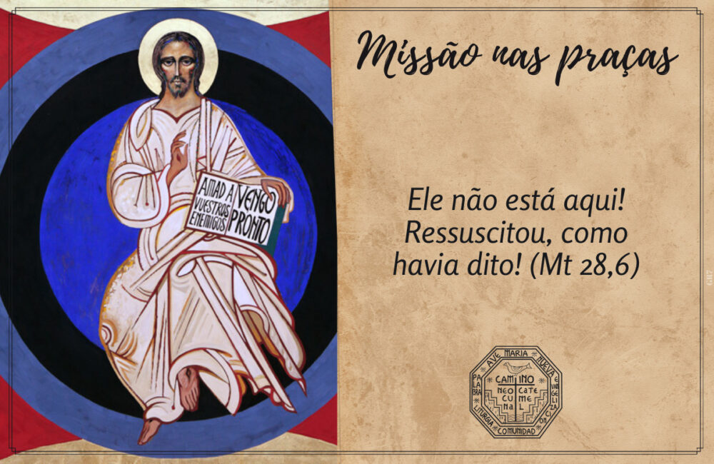 Comunidades Neocatecumenais evangelizam nas praças