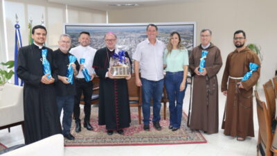 Visita Pastoral de Dom João Mamede aos Vereadores e ao Prefeito de Umuarama