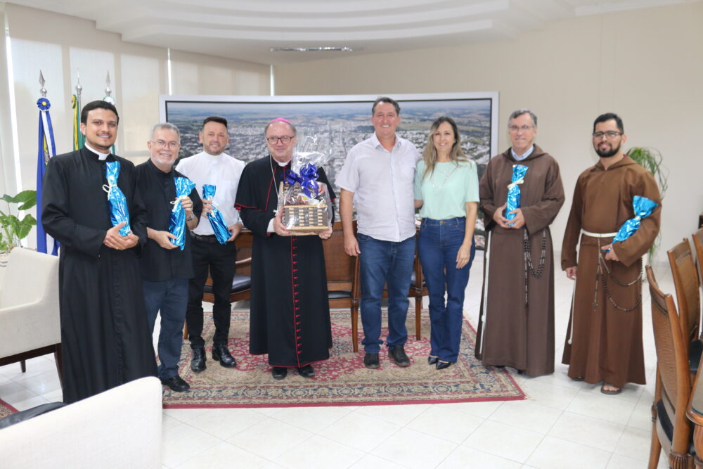 Visita Pastoral de Dom João Mamede aos Vereadores e ao Prefeito de Umuarama