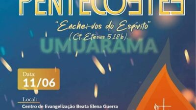 RCC realizará Encontro de Pentecostes 2023