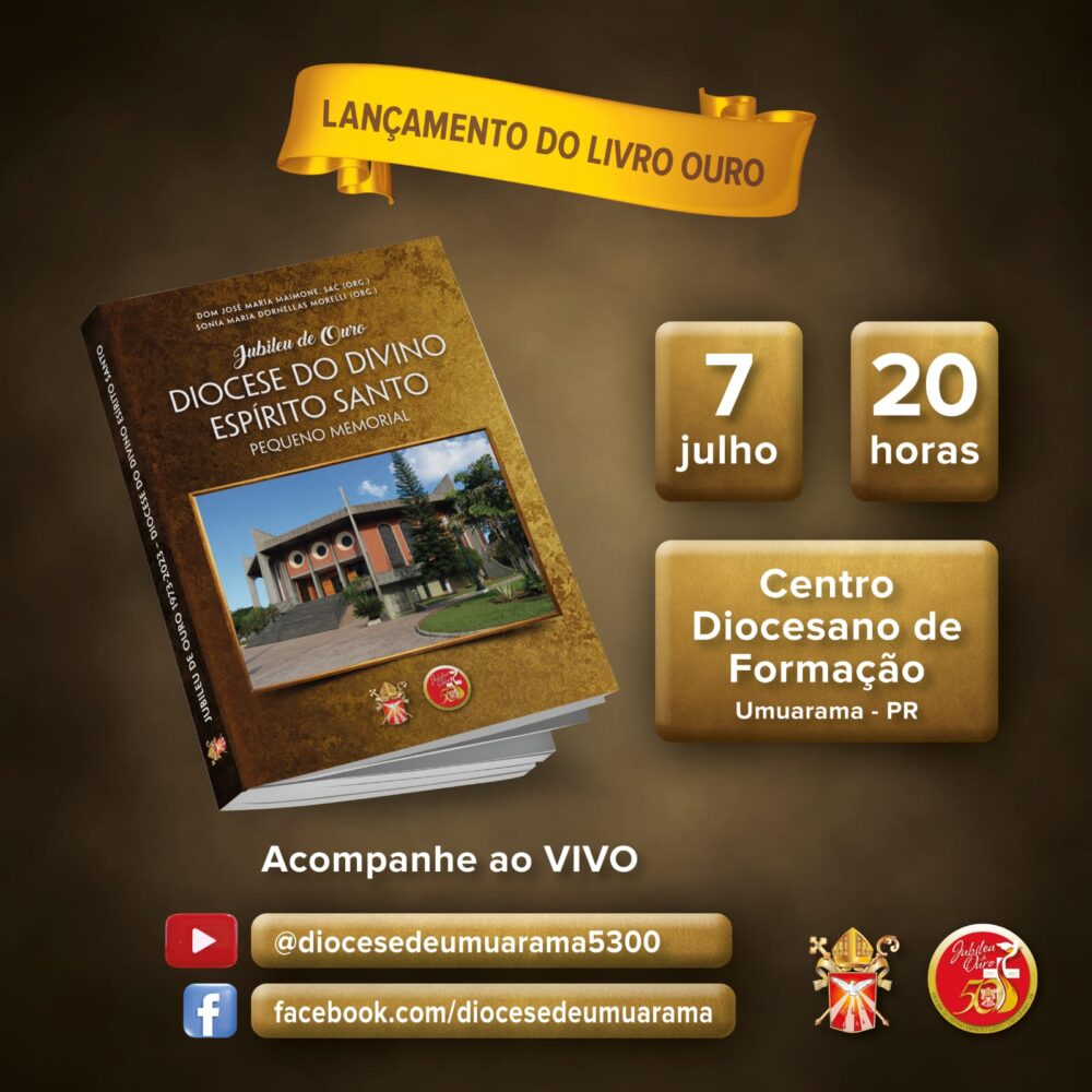 Lançamento de Livro Ouro conta a História da Diocese de Umuarama