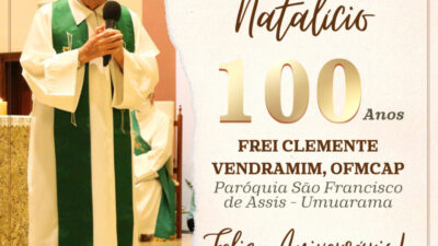 Frei Clemente: 100 anos de fé, oração e vigor pastoral
