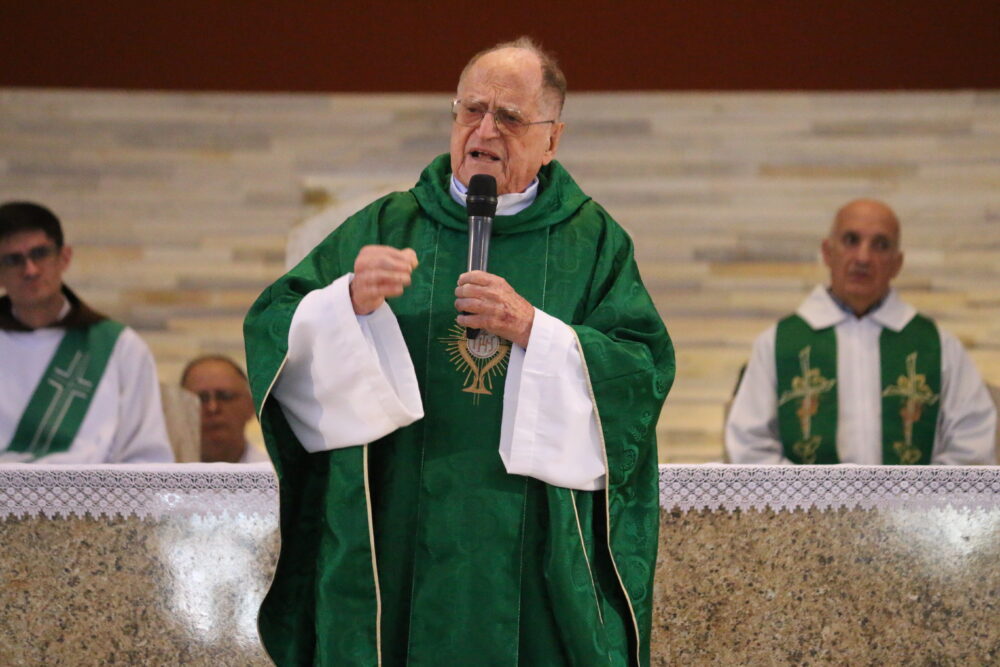 Frei Clemente Vendramim celebrou 100 anos de vida