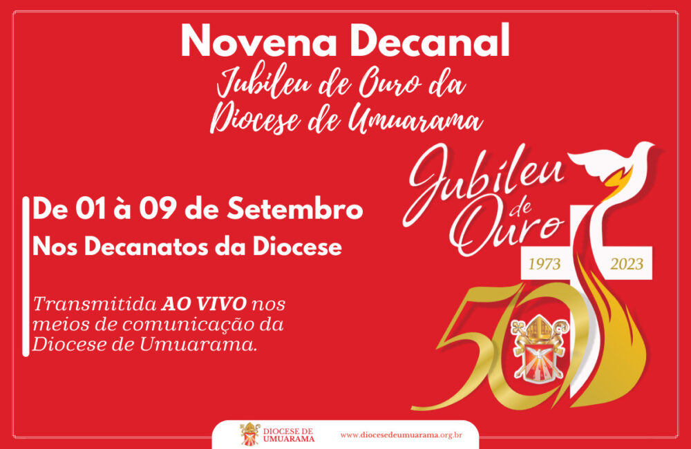 Novena Decanal do Jubileu de Ouro começa na próxima sexta