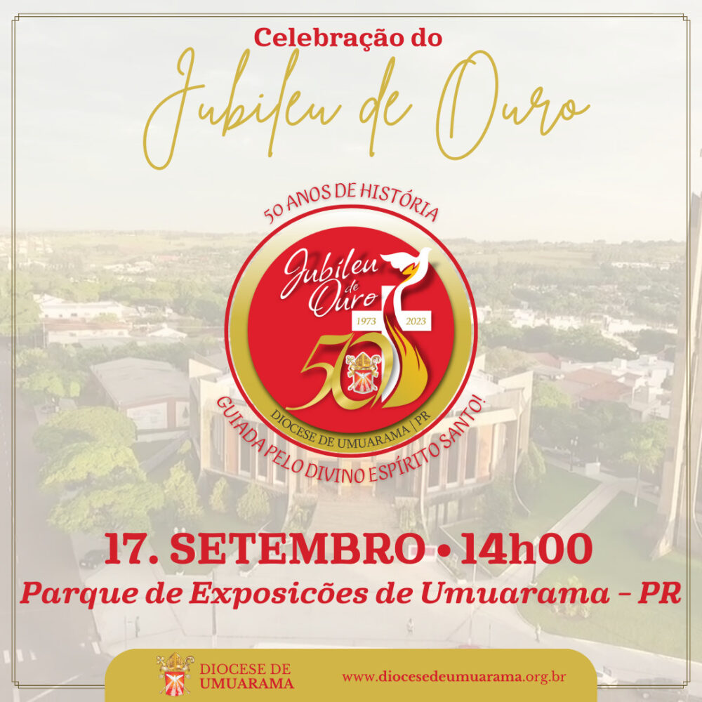 A grande Festa do Jubileu de Ouro está chegando