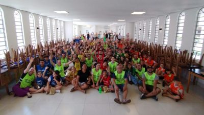 Pastoral do Pós-Crisma finaliza o ano com o Acampamento de Verão