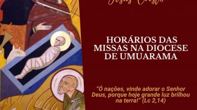 Solenidade do Natal do Senhor: veja a programação das celebrações eucarísticas pela Diocese