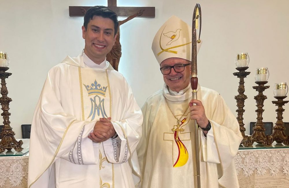Dom João ordena sacerdote palotino nascido na Diocese de Umuarama