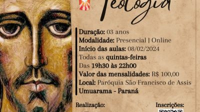 Centro de Estudos está com inscrições abertas para curso de Teologia e Liturgia