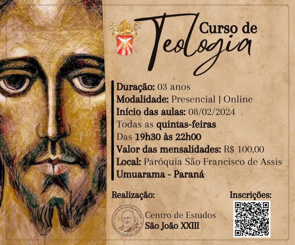 Centro de Estudos está com inscrições abertas para curso de Teologia e Liturgia