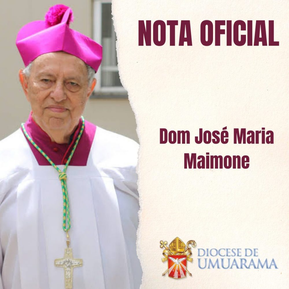 Dom José Maimone foi internado na tarde desta quarta-feira