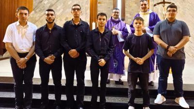 Paróquia de Japurá recebe visita de seminaristas do Propedêutico