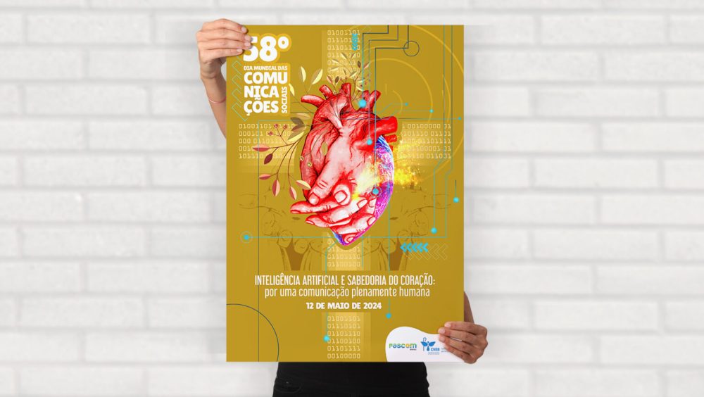 Dupla de pasconeiros paranaenses é vencedora do concurso de identidade visual para o Dia Mundial das Comunicações Sociais 2024