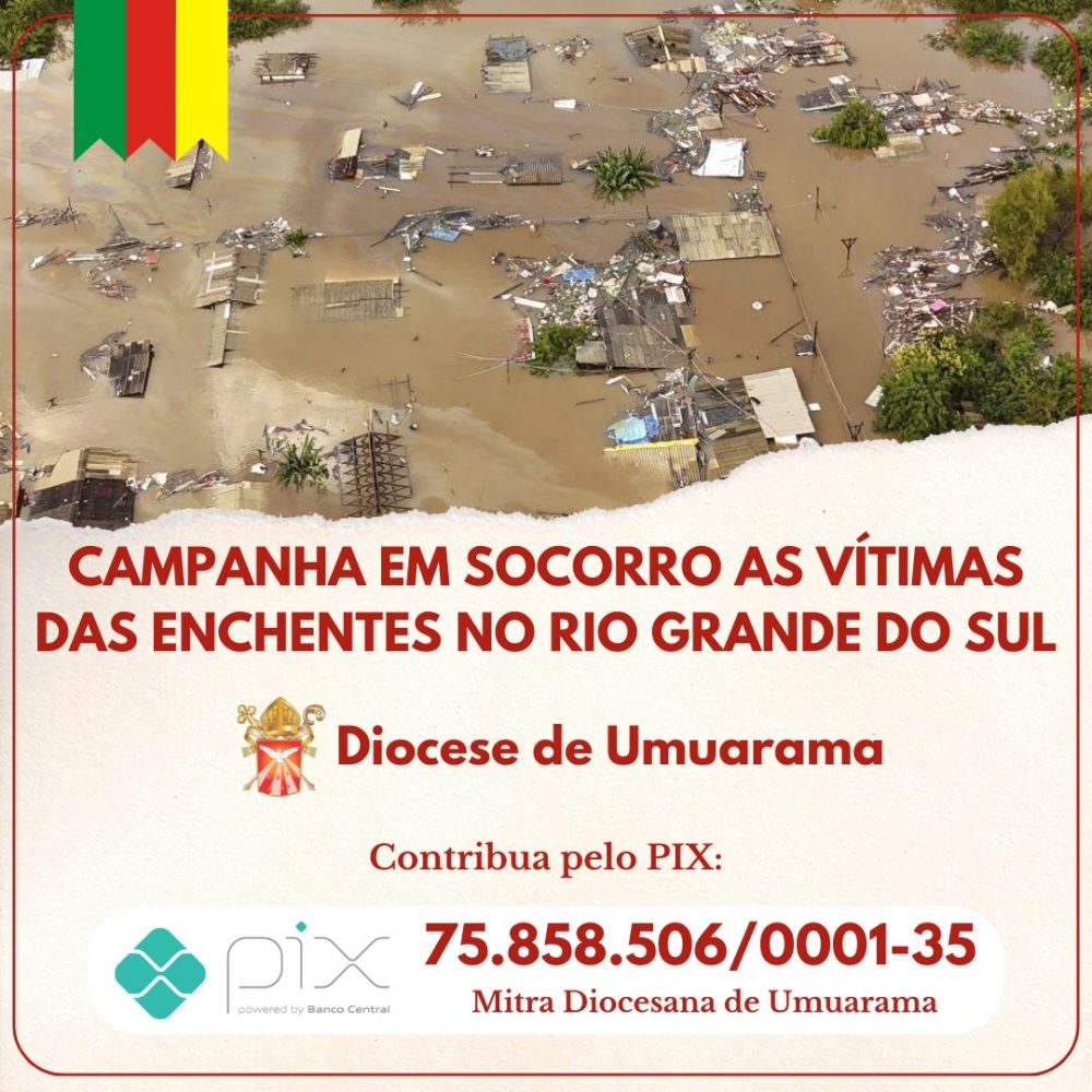 Juntos, na solidariedade: ajuda às vítimas das enchentes no Rio Grande do Sul