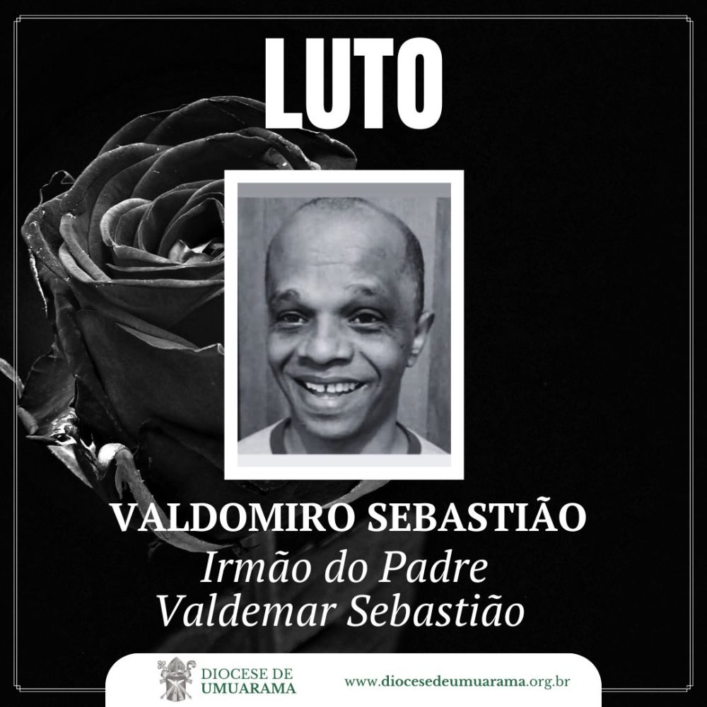 Nota de Condolências: Sr. Valdomiro Sebastião