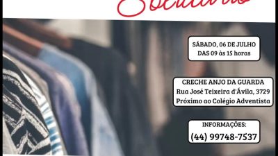 Cáritas Diocesana realizará Bazar Solidário neste sábado