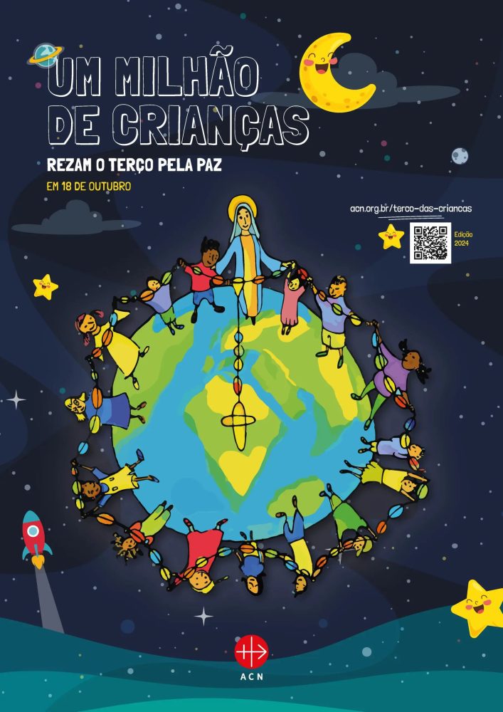 Um milhão de crianças rezarão pela paz nesta sexta-feira