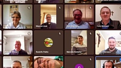 Diocese de Umuarama marca presença em reunião da Pastur do Regional Sul II