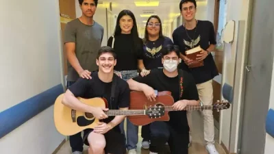 Grupo de Jovens “Desperta Ministério” leva fé e esperança ao hospital Cemil