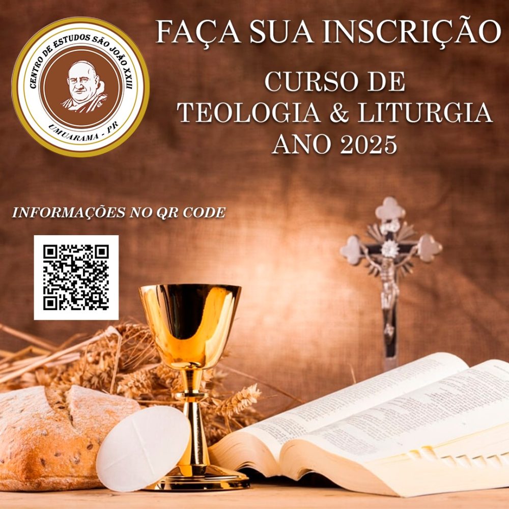 Inscrições abertas para o curso de Teologia e Liturgia para o ano de 2025
