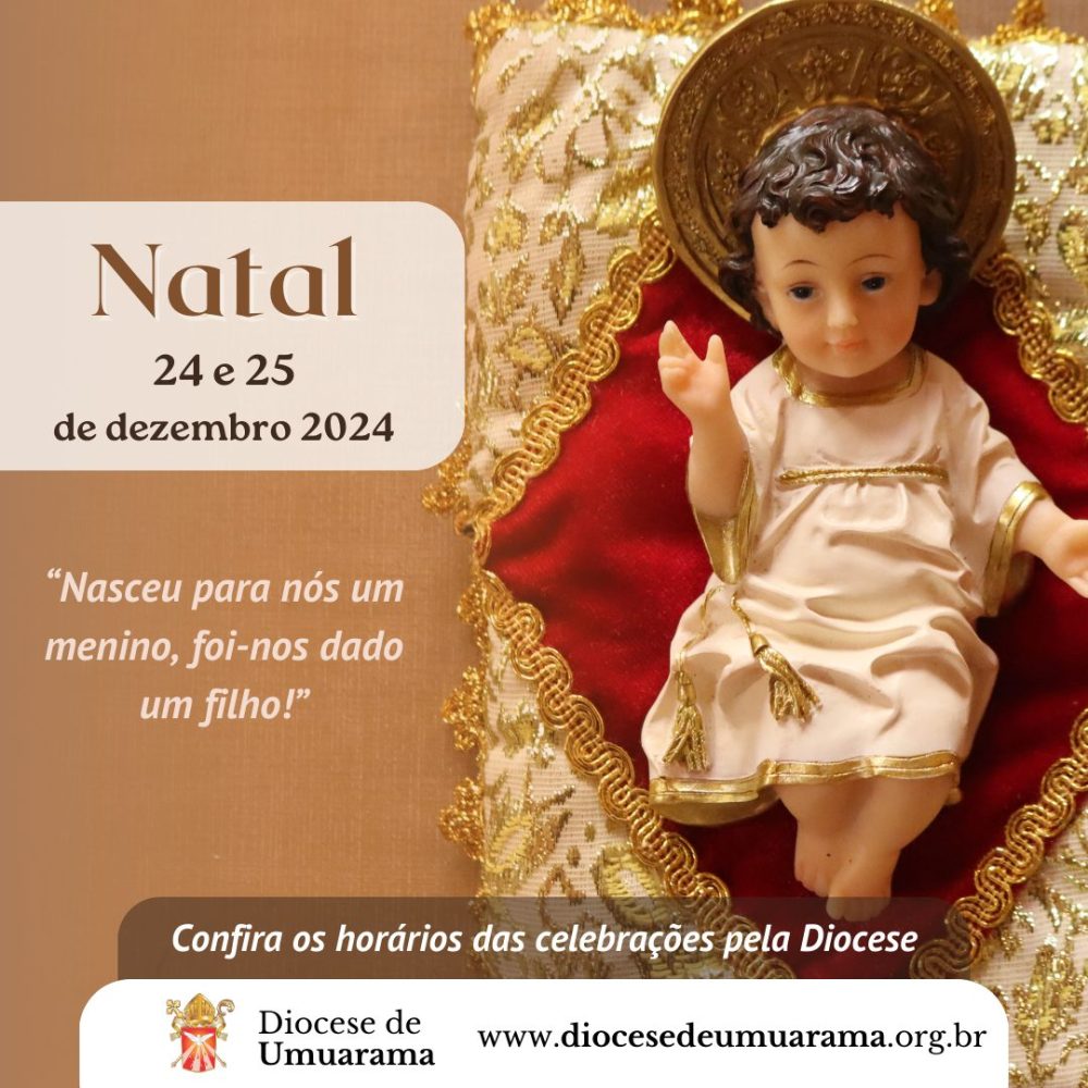 Horários das celebrações do Natal do Senhor nas paróquias da Diocese