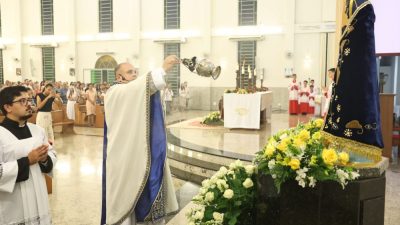 Primeira missa do ano movimenta paróquias da Diocese