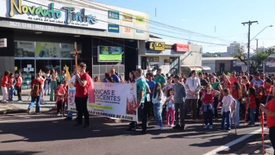 Jubileu da IAM: Peregrinação de Esperança une crianças e adolescentes em Umuarama