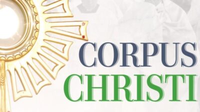 Confira os horários das Celebrações de Corpus Christi