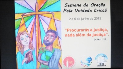 Semana de Oração pela Unidade Cristã acontece de 2 à 9 de junho de 2019