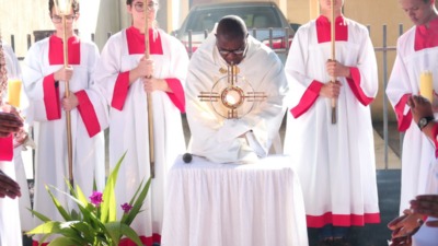 Diocese celebrou Corpus Christi com missas e procissões
