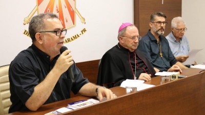 Dom Mamede concede coletiva de imprensa sobre a Campanha da Fraternidade 2019