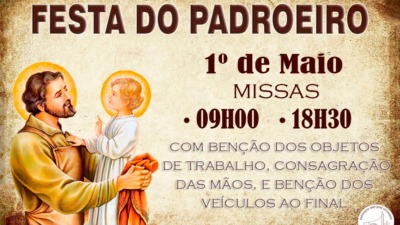 Paróquia São José Operário celebra festa do Padroeiro