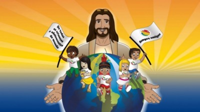 Infância missionária realiza carreata em ato contra violência infantil