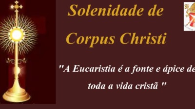 Corpus Christi será celebrado nesta quinta-feira