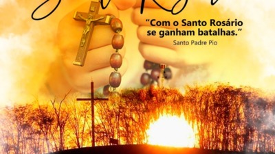 Comunidade Sagrada Face convida a todos para um momento de oração ao Santo Rosário