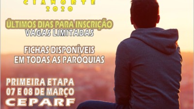 Últimos dias para a inscrição do ROV Cianorte