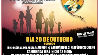 Caminhada Missionária Mãe Rainha