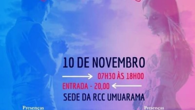 RCC realizará Kairós para Homens e Mulheres