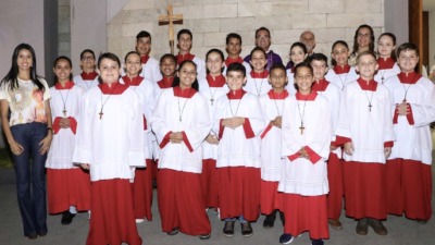 Renovação e Investidura dos Coroinhas da Paróquia São Tomé