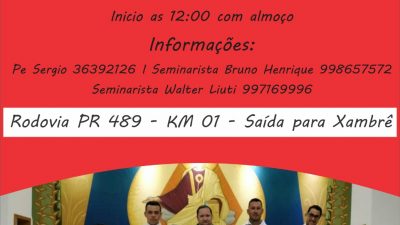 Seminário Propedêutico Bom Pastor promove 4° Encontro Vocacional